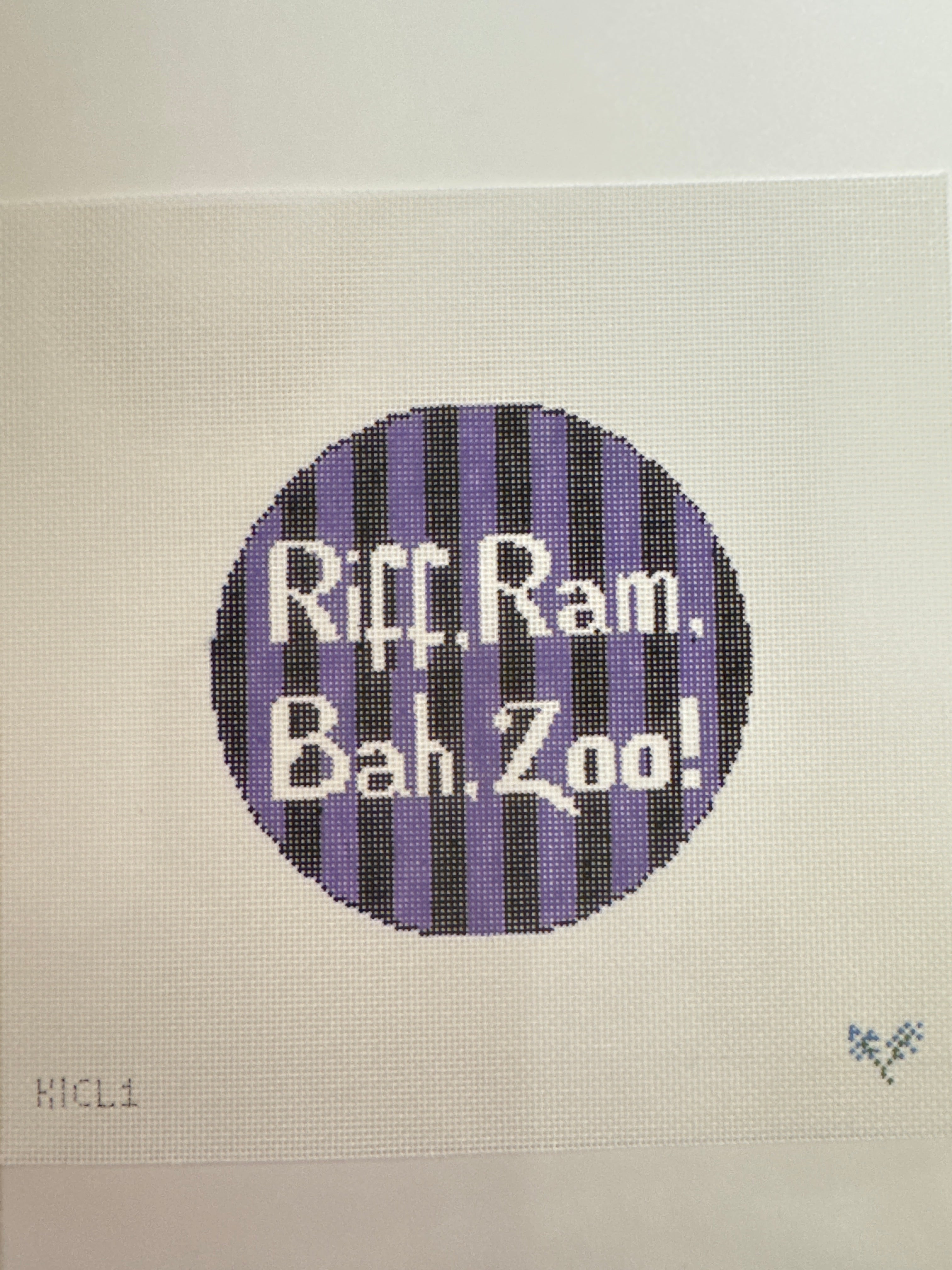 KICL1 College Chant - Riff Ram Bah Zoo Ornament