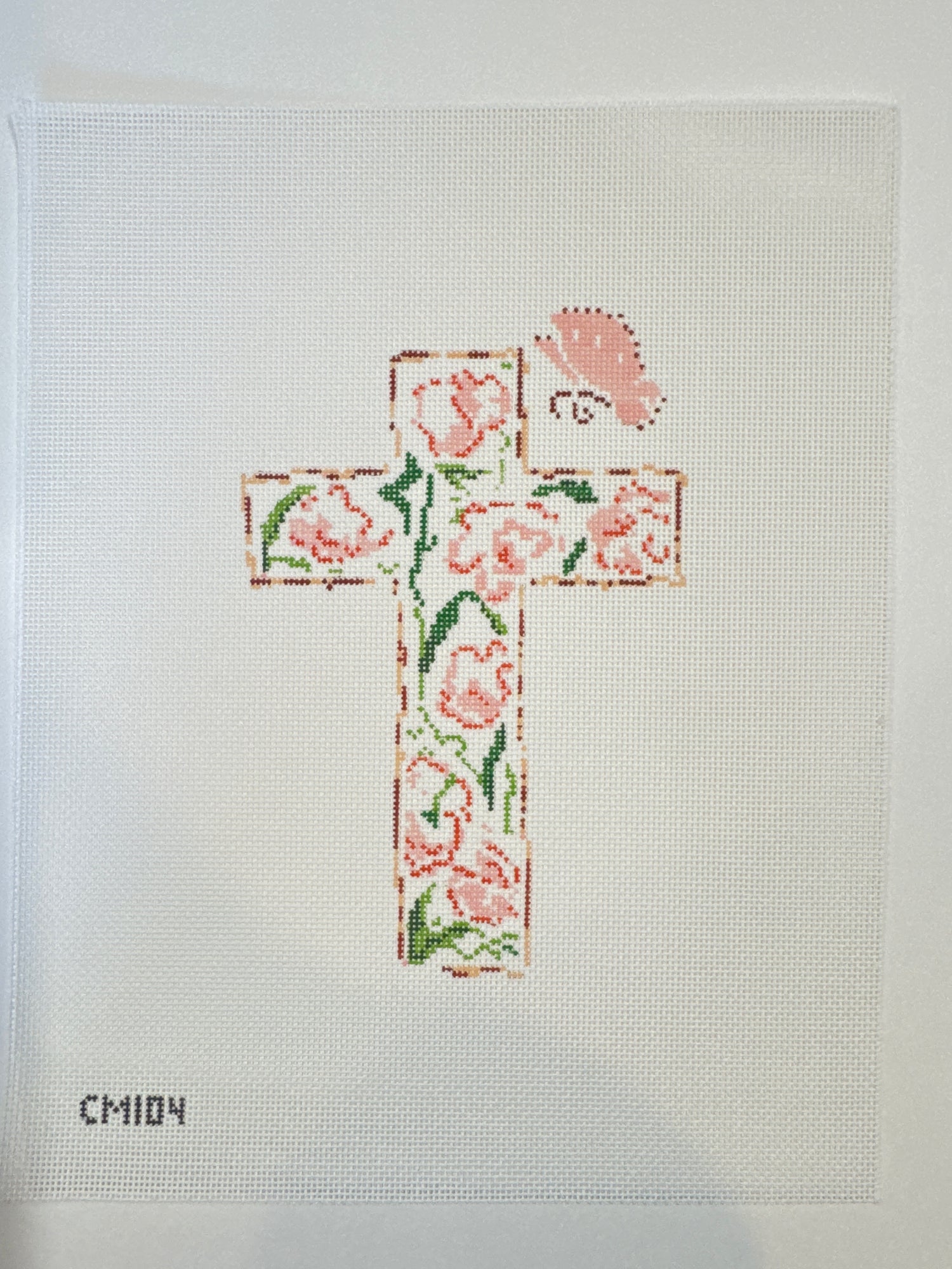 CM104 Floral Cross 6