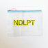 Lt Blue NDLPT Project Bag - smallUp North NeedlepointAccessoriesThe Red Thread Atelier