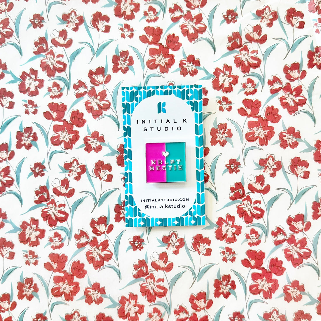 NDLPT Bestie NeedleminderInitial KNeedleminderThe Red Thread Atelier