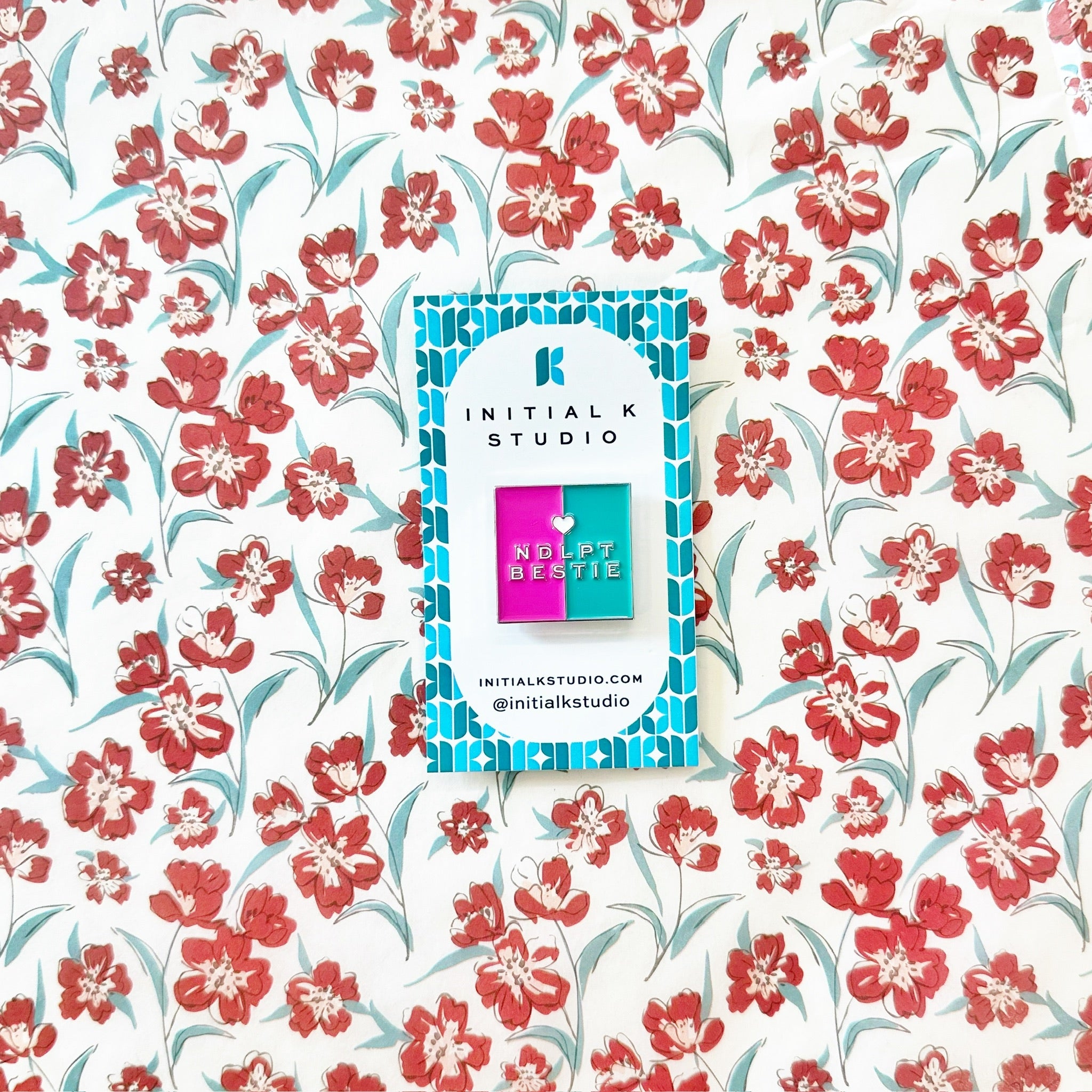 NDLPT Bestie NeedleminderInitial KNeedleminderThe Red Thread Atelier