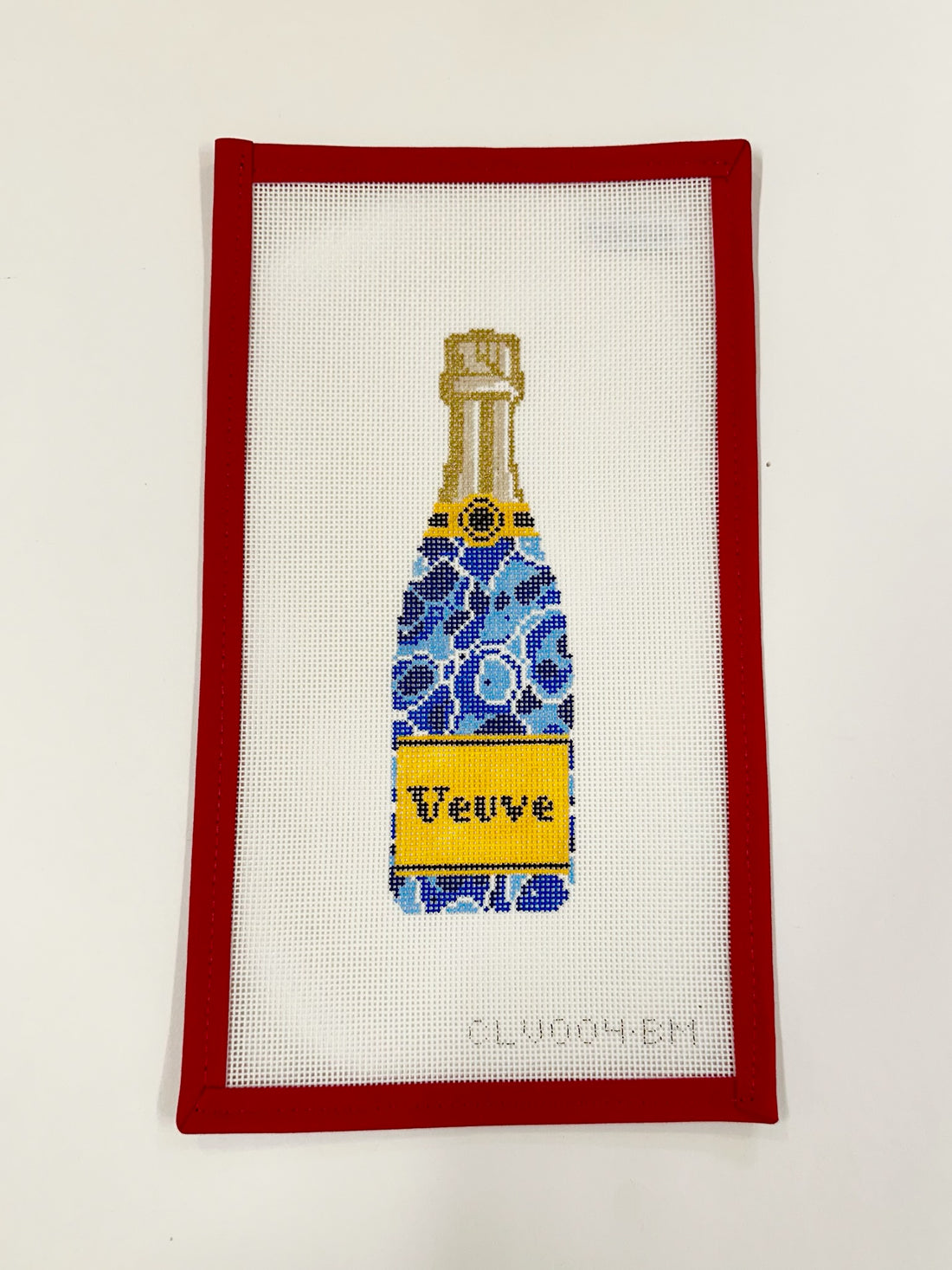 Veuve Bottle - Blue Marble