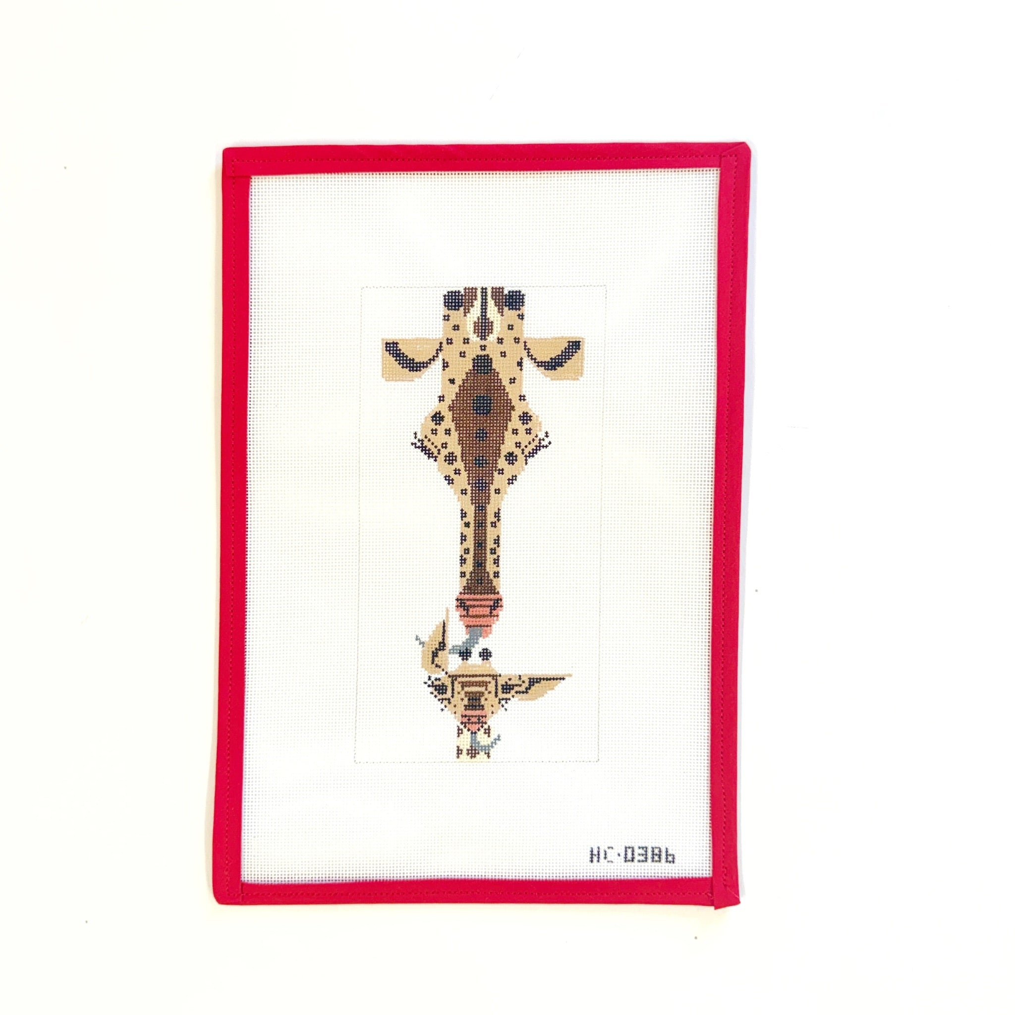 Mama &amp; Me GiraffesMeredith CollectionCanvasThe Red Thread Atelier
