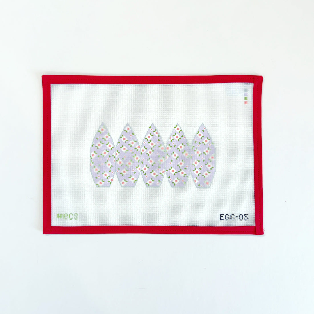 3D Egg - LilacElizabeth Crane SwartzCanvasThe Red Thread Atelier