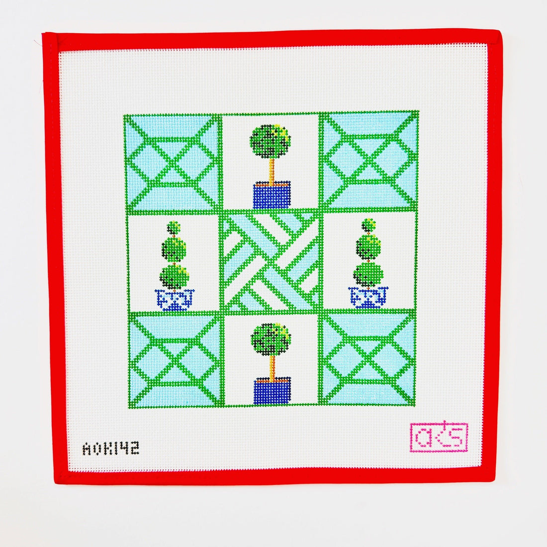 Tic Tac TopiaryAnn KayeCanvasThe Red Thread Atelier