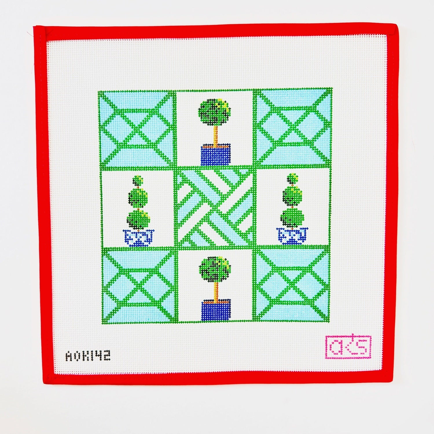 Tic Tac TopiaryAnn KayeCanvasThe Red Thread Atelier