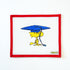 Woodstock Graduation Pose - PeanutsOfficially NeedlepointCanvasThe Red Thread Atelier