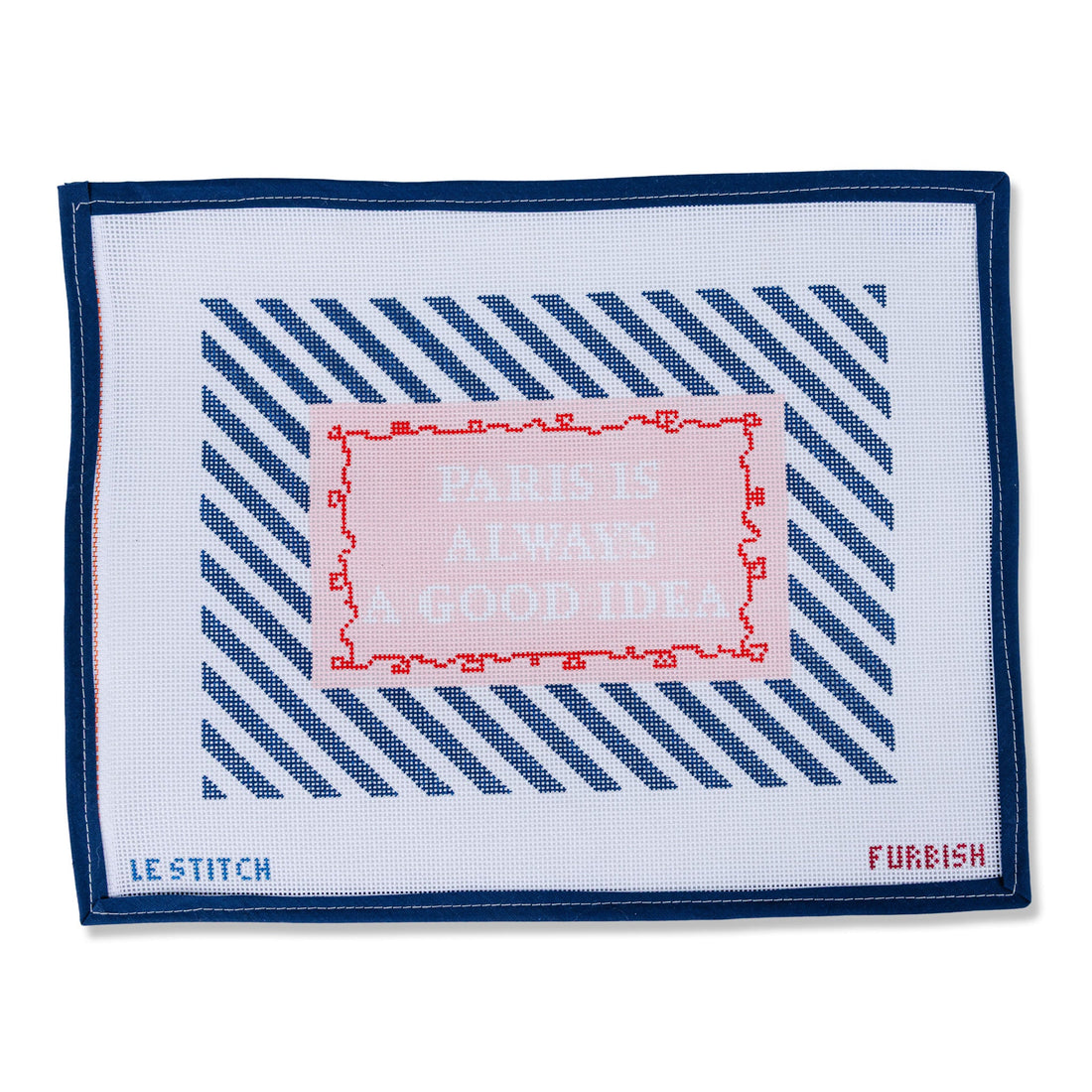 Furbish x Le Stitch - Paris is Always a Good IdeaLe StitchCanvasThe Red Thread Atelier