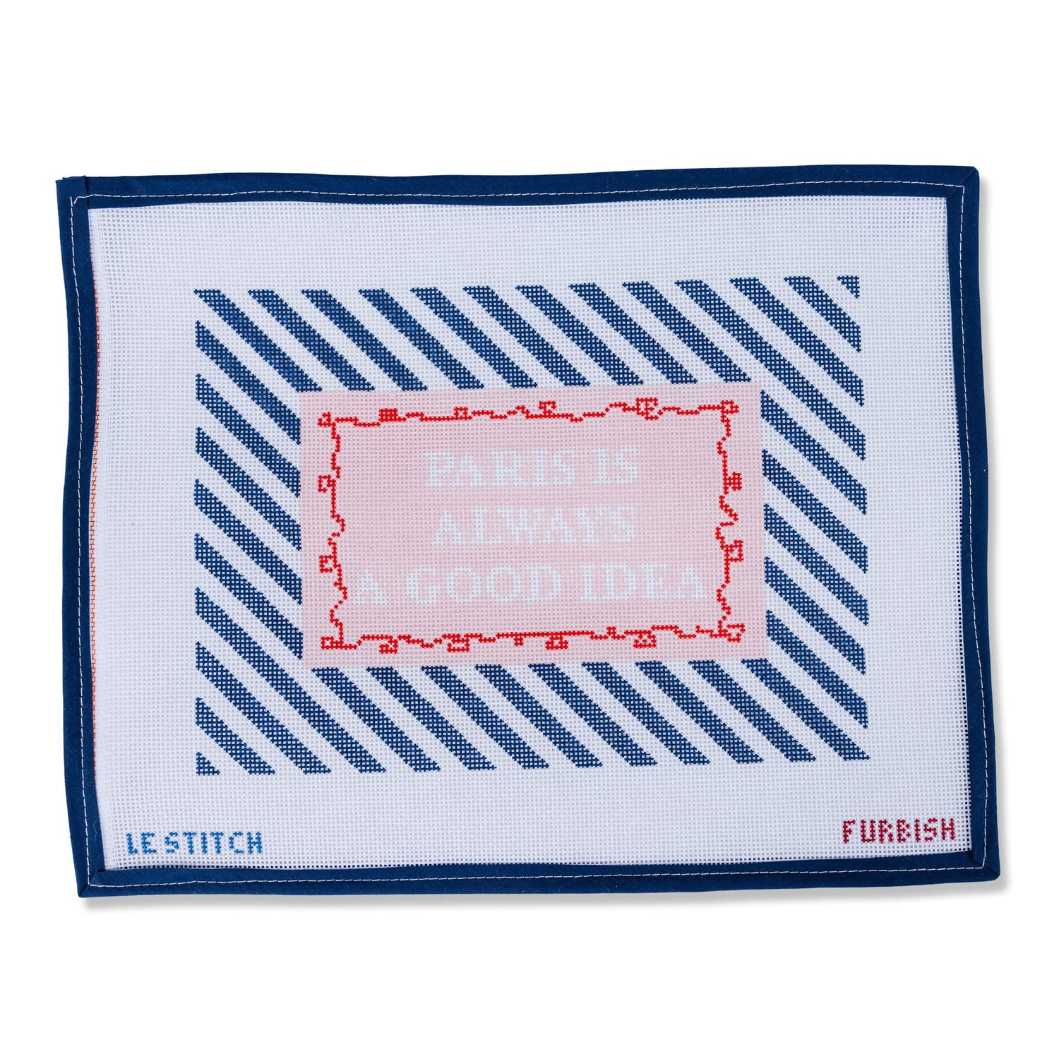 Furbish x Le Stitch - Paris is Always a Good IdeaLe StitchCanvasThe Red Thread Atelier