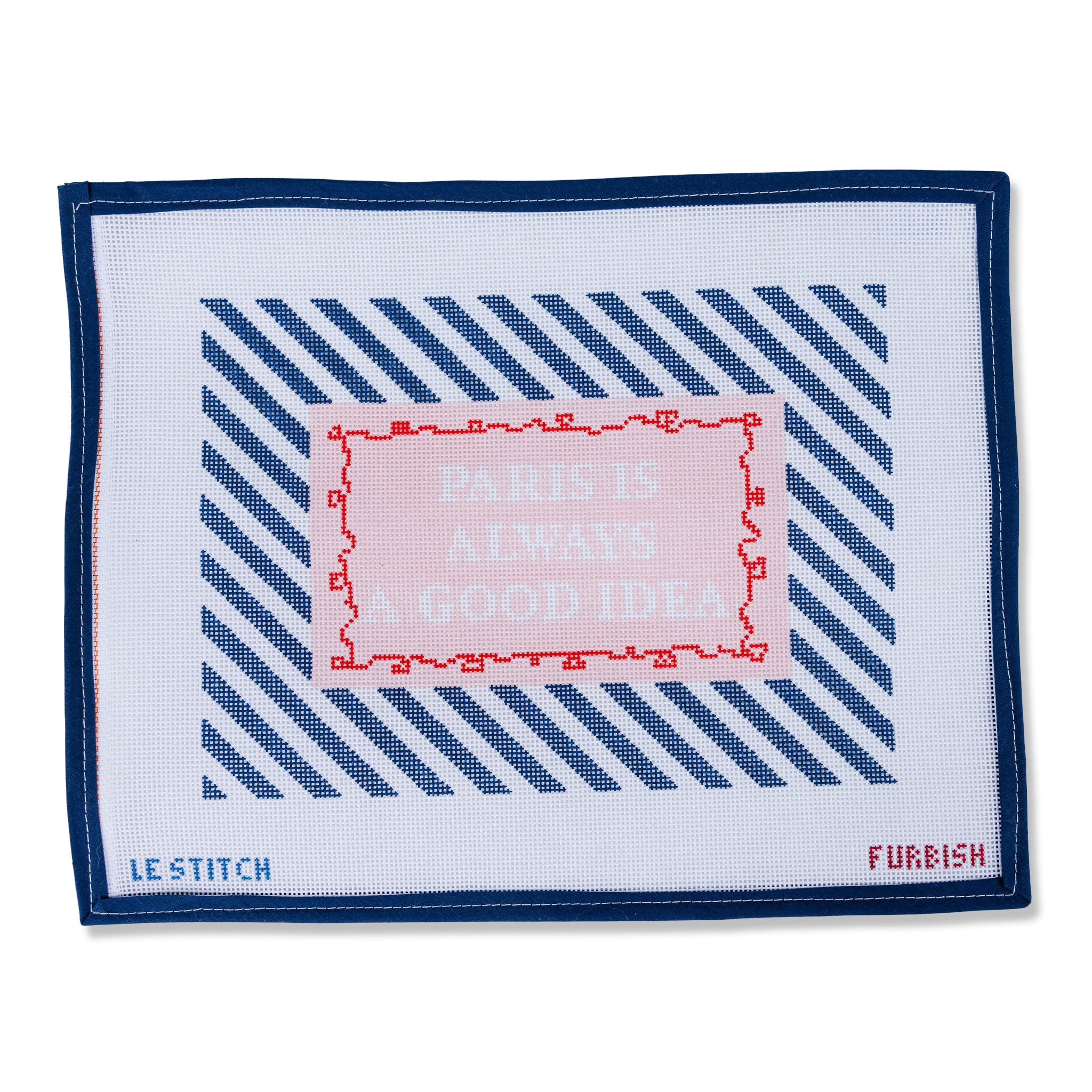 Furbish x Le Stitch - Paris is Always a Good IdeaLe StitchCanvasThe Red Thread Atelier