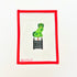 Staffordshire Dog Topiary - RightRachel DonleyCanvasThe Red Thread Atelier