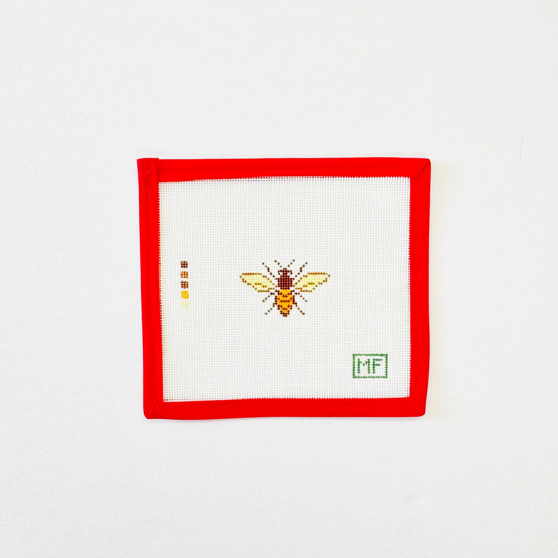 Mini BeeMF NeedlepointCanvasThe Red Thread Atelier