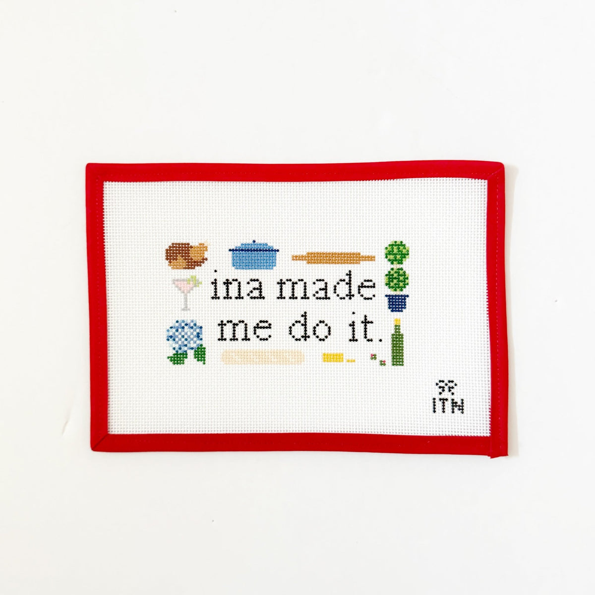 Ina Made Me Do ItIvy Thread NeedlepointCanvasThe Red Thread Atelier
