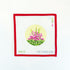 Foxglove Floral RoundElizabeth Crane SwartzCanvasThe Red Thread Atelier