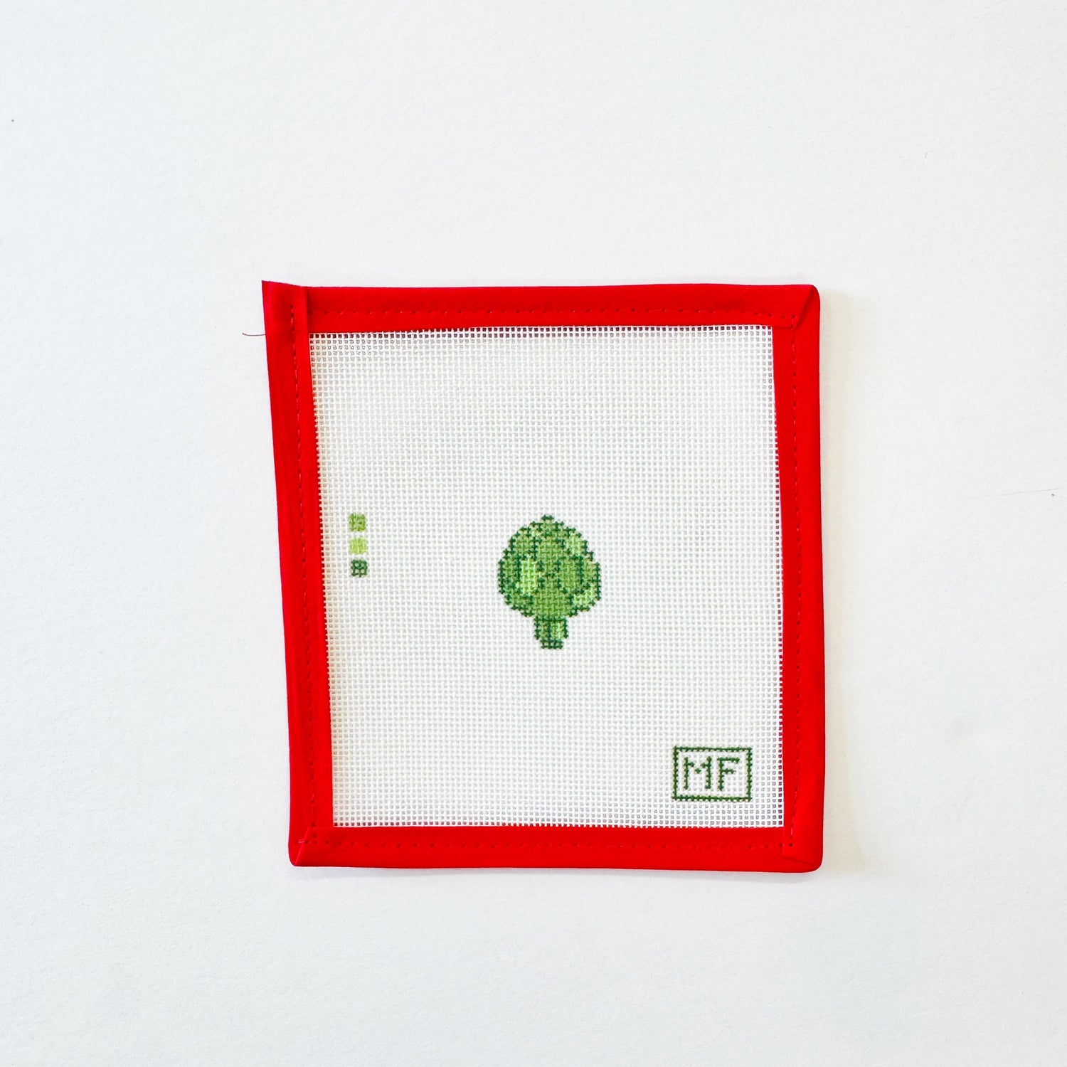 Mini ArtichokeMF NeedlepointCanvasThe Red Thread Atelier