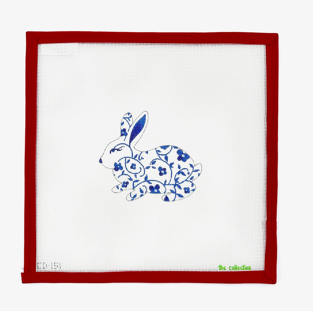 Blue & White Bunnies