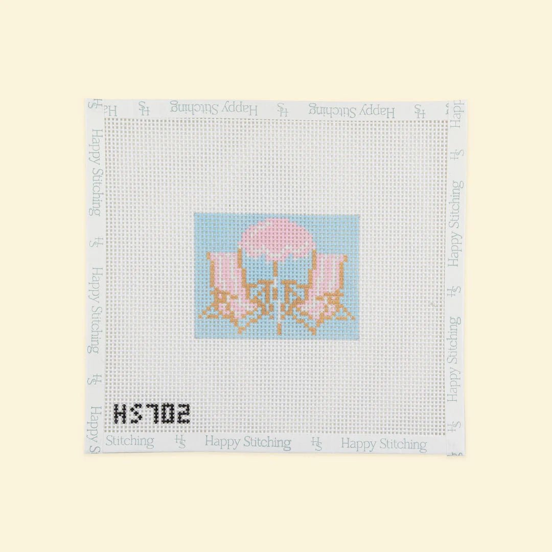 Beach Bliss - Happy Stitching Luggage Tag KitKCNKitThe Red Thread Atelier