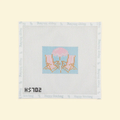 Beach Bliss - Happy Stitching Luggage Tag KitKCNKitThe Red Thread Atelier