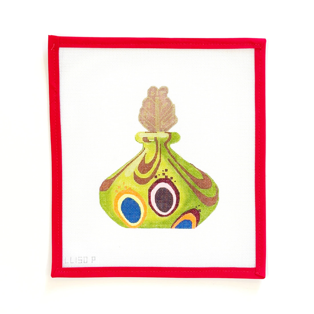 Green Venetian Perfume Bottle