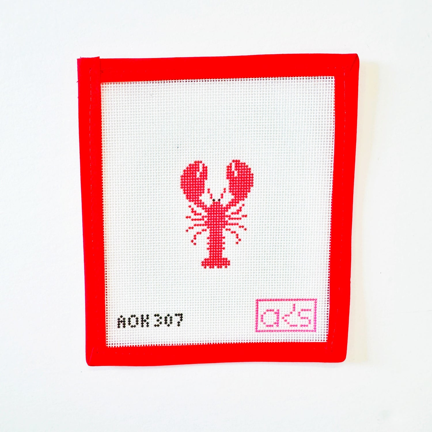 Mini Red LobsterAnn KayeCanvasThe Red Thread Atelier