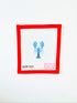 Mini Blue LobsterAnn KayeCanvasThe Red Thread Atelier