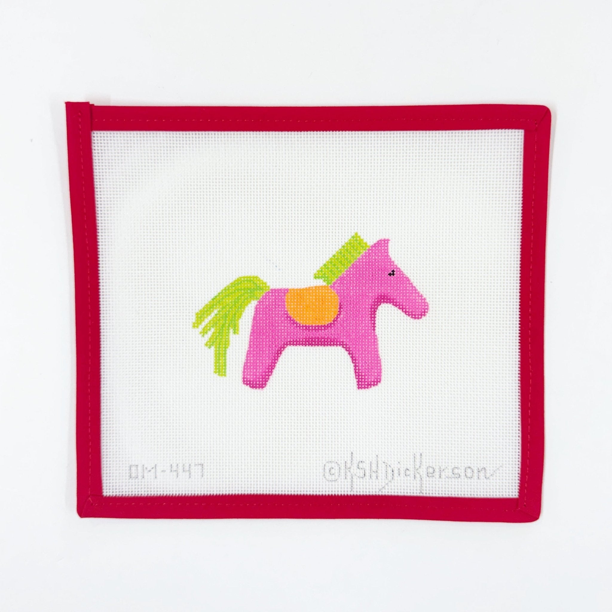 Fashion Horse - pinkKate DickersonCanvasThe Red Thread Atelier