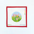 Tulip Floral RoundElizabeth Crane SwartzCanvasThe Red Thread Atelier