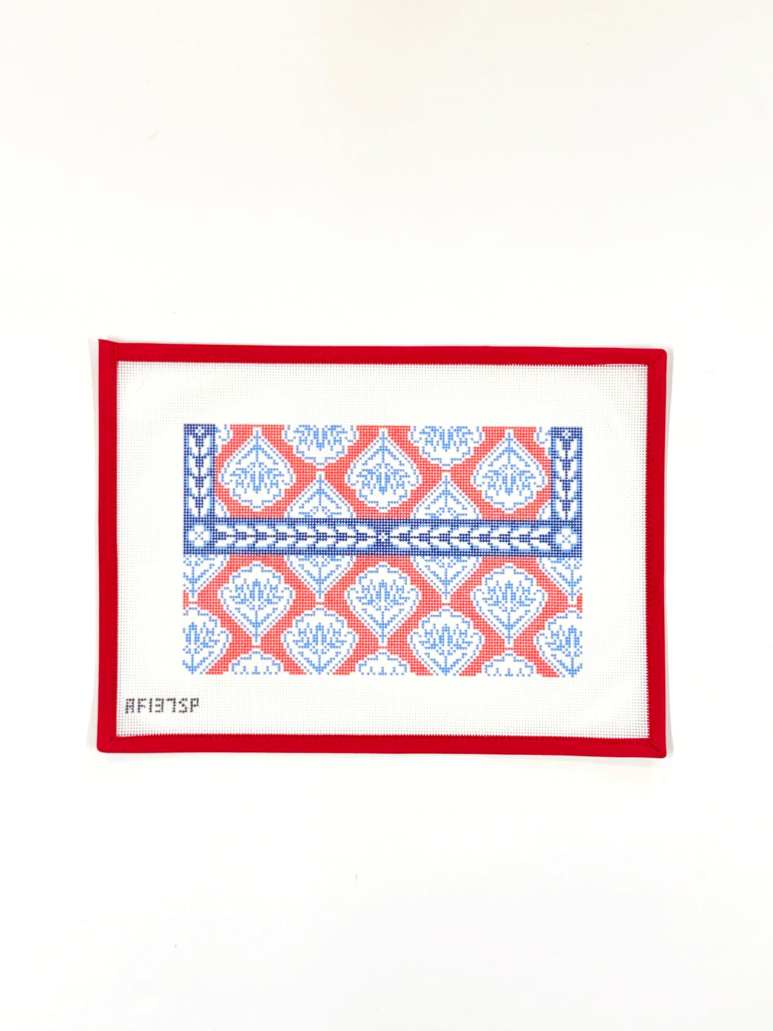 Red Medallion Clutch