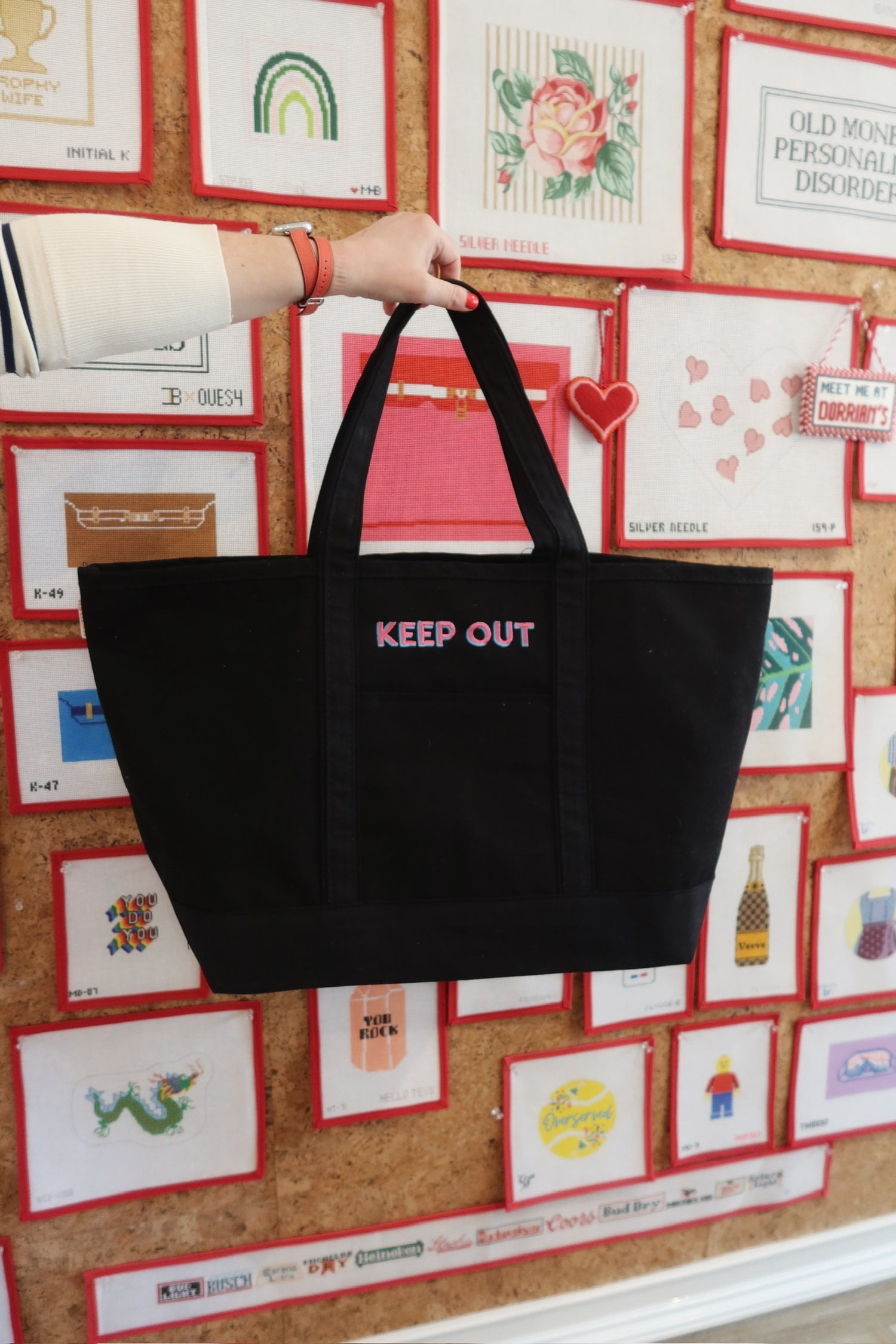 KEEP OUT Stash Bag