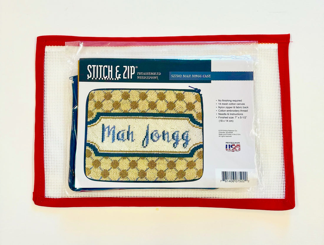Mah Jong Case - Stitch & Zip