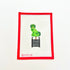 Staffordshire Dog Topiary - LeftRachel DonleyCanvasThe Red Thread Atelier
