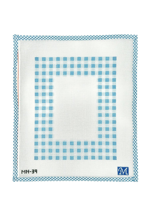 MN39 Blue Gingham Frame