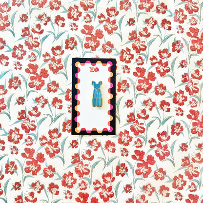 Blue Sleep Dress NeedleminderOz Needle and ThreadNeedleminderThe Red Thread Atelier
