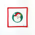 Santa Red Hat RoundThe CollectionCanvasThe Red Thread Atelier