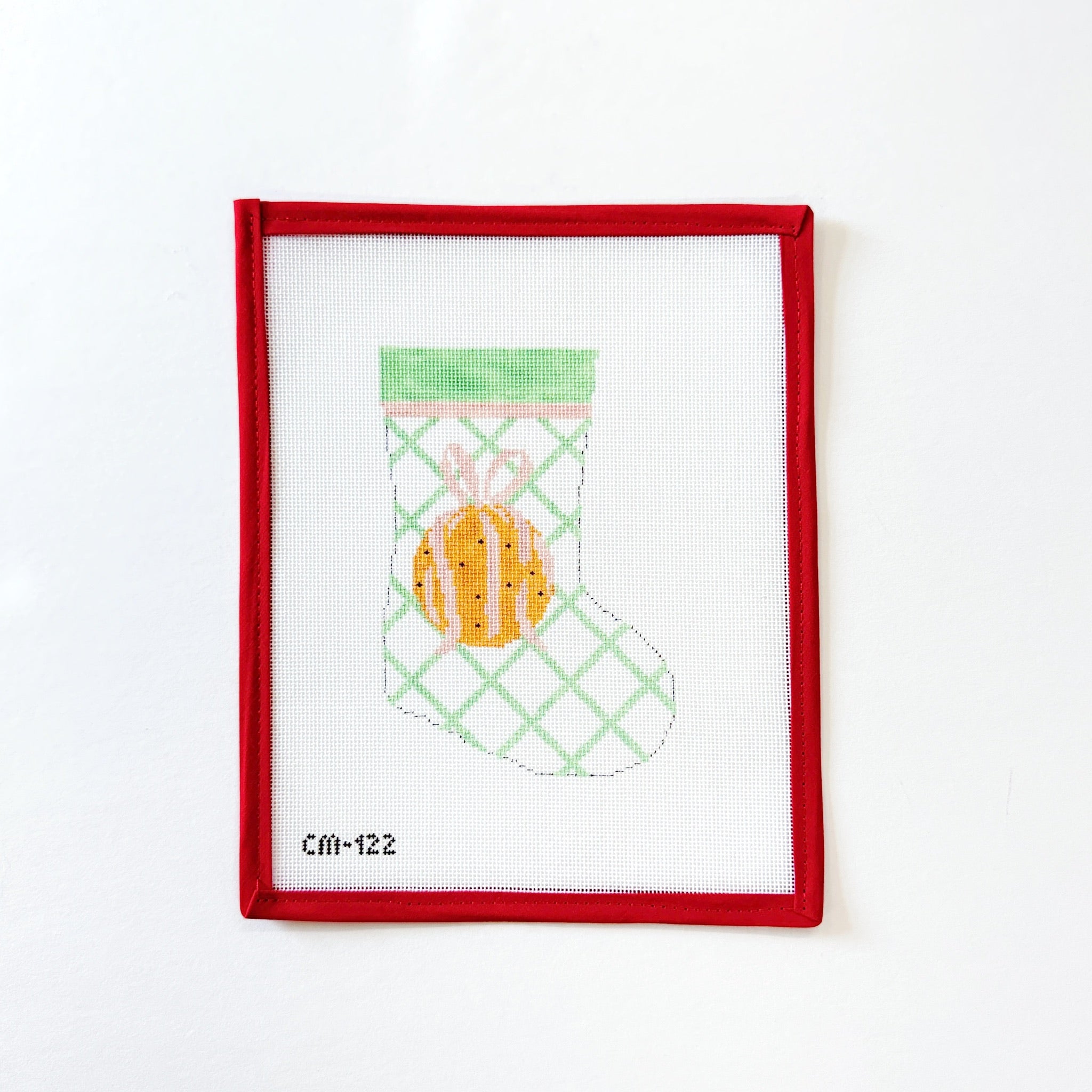 Pomander Mini StockingThe Needle BugCanvasThe Red Thread Atelier