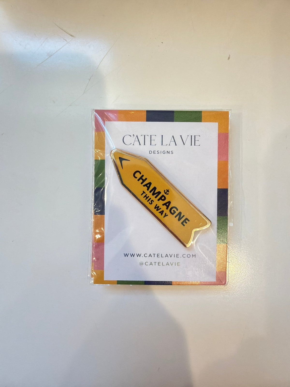 CLVNM-OA Needle Minder - Orange ArrowCate La VieNeedleminderThe Red Thread Atelier
