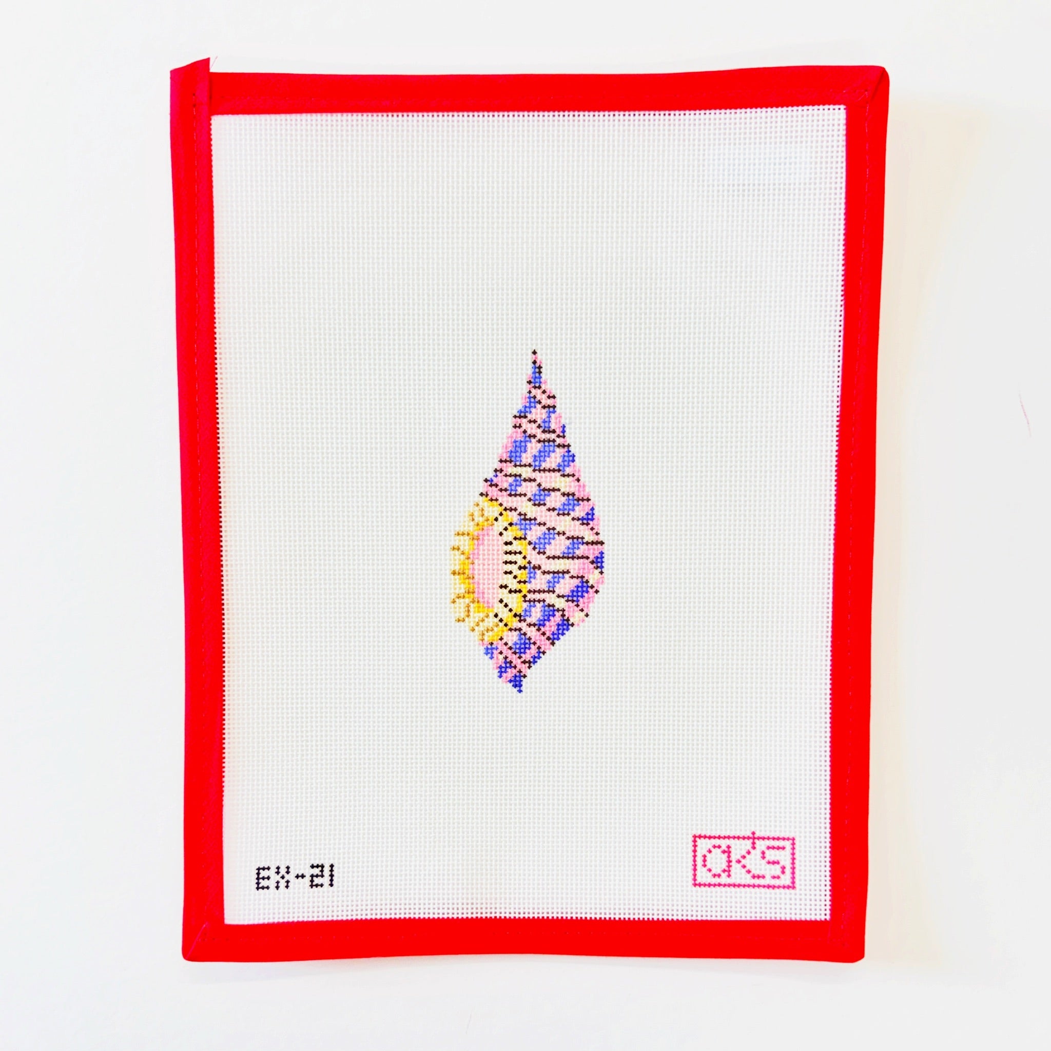 Pink Conch ShellAnn KayeCanvasThe Red Thread Atelier
