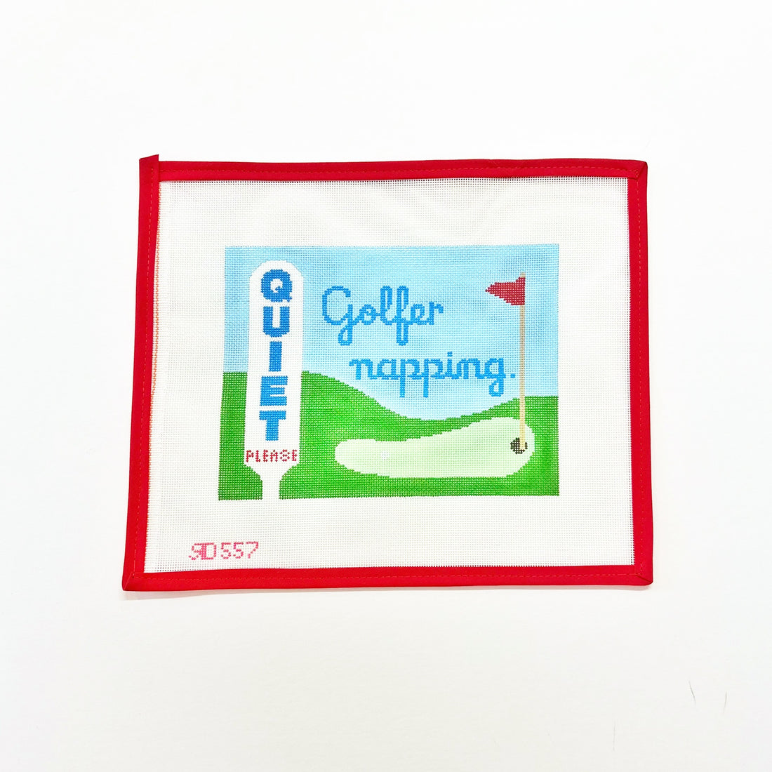 Quiet Golfer NappingRachel DonleyCanvasThe Red Thread Atelier