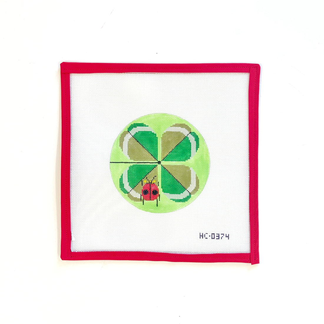 Double Lucky LadybugMeredith CollectionCanvasThe Red Thread Atelier