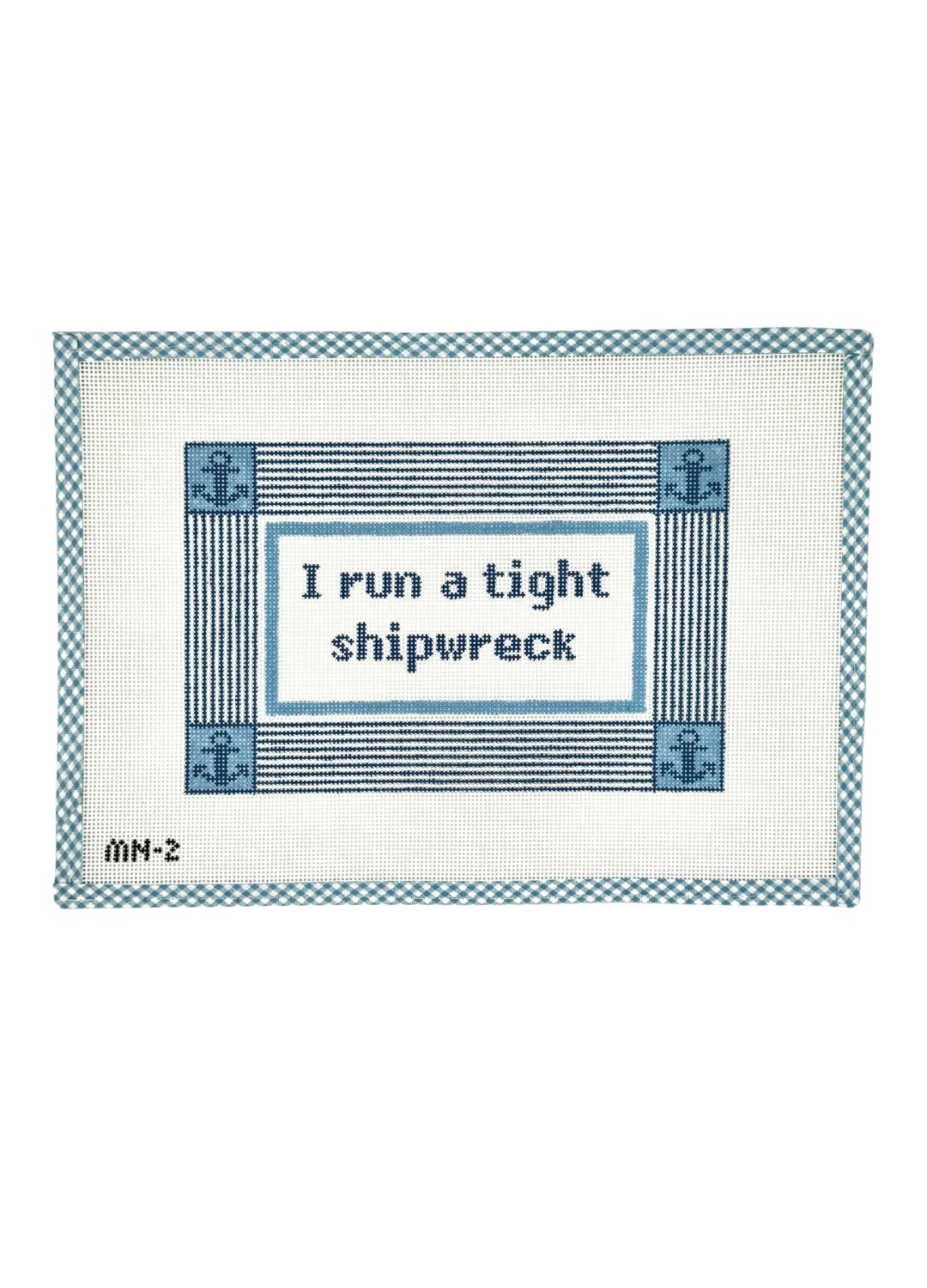 MN2 Shipwreck Pillow Blue