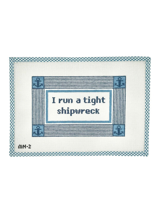 MN2 Shipwreck Pillow Blue