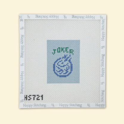 Mah Jong Joker Tile Luggage Tag Kit - Happy Stitching