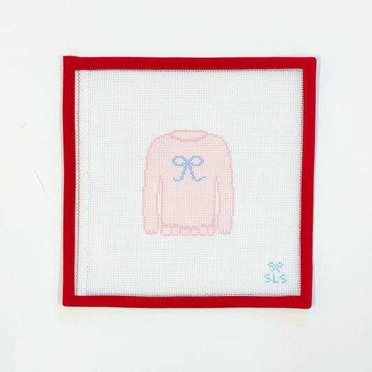 Pink Bow Sweater