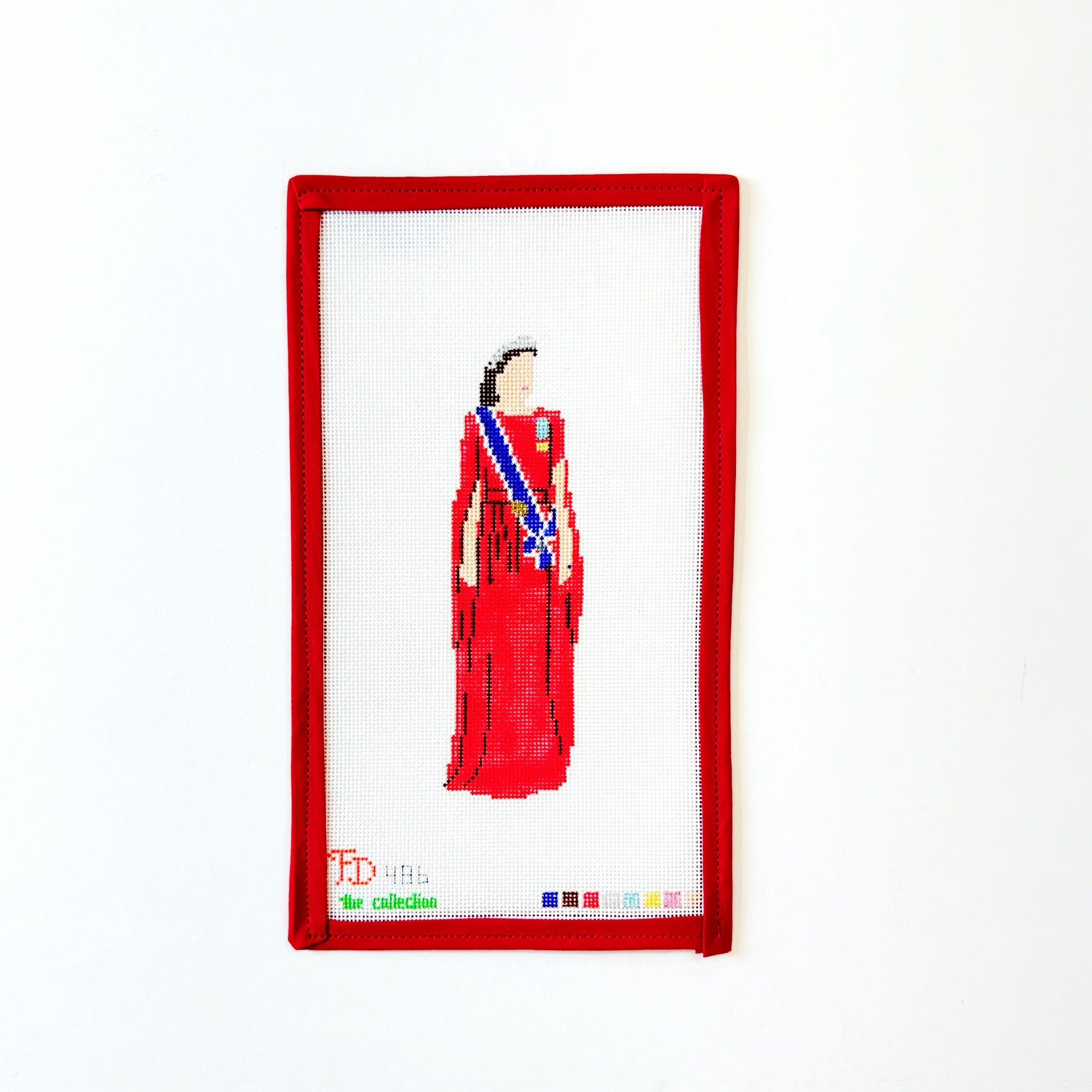Kate in Red RegaliaThe CollectionCanvasThe Red Thread Atelier