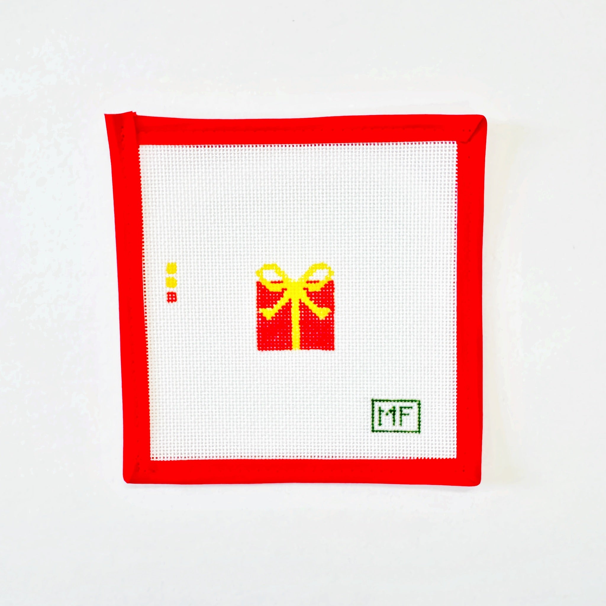 Mini PresentMF NeedlepointCanvasThe Red Thread Atelier