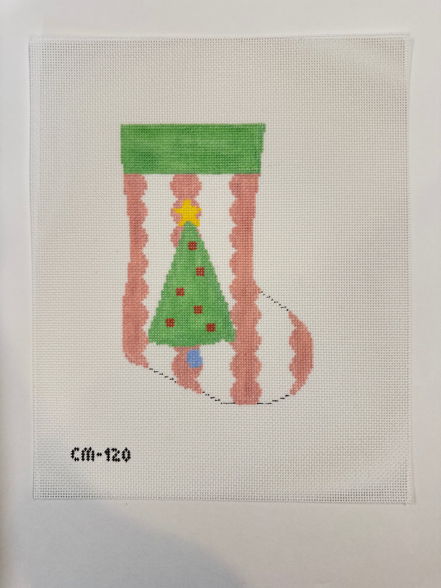 CM120 Christmas Tree Mini Stocking