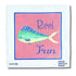 Reel Fun fishing needlepoint canvas by Lemon Daisy for KCN Designers