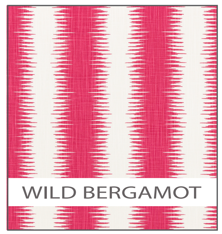 Porta Organizer Bag (two gallon size wide): Wild bergamot (hot pink and white)
