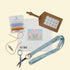 Beach Bliss - Happy Stitching Luggage Tag KitKCNKitThe Red Thread Atelier