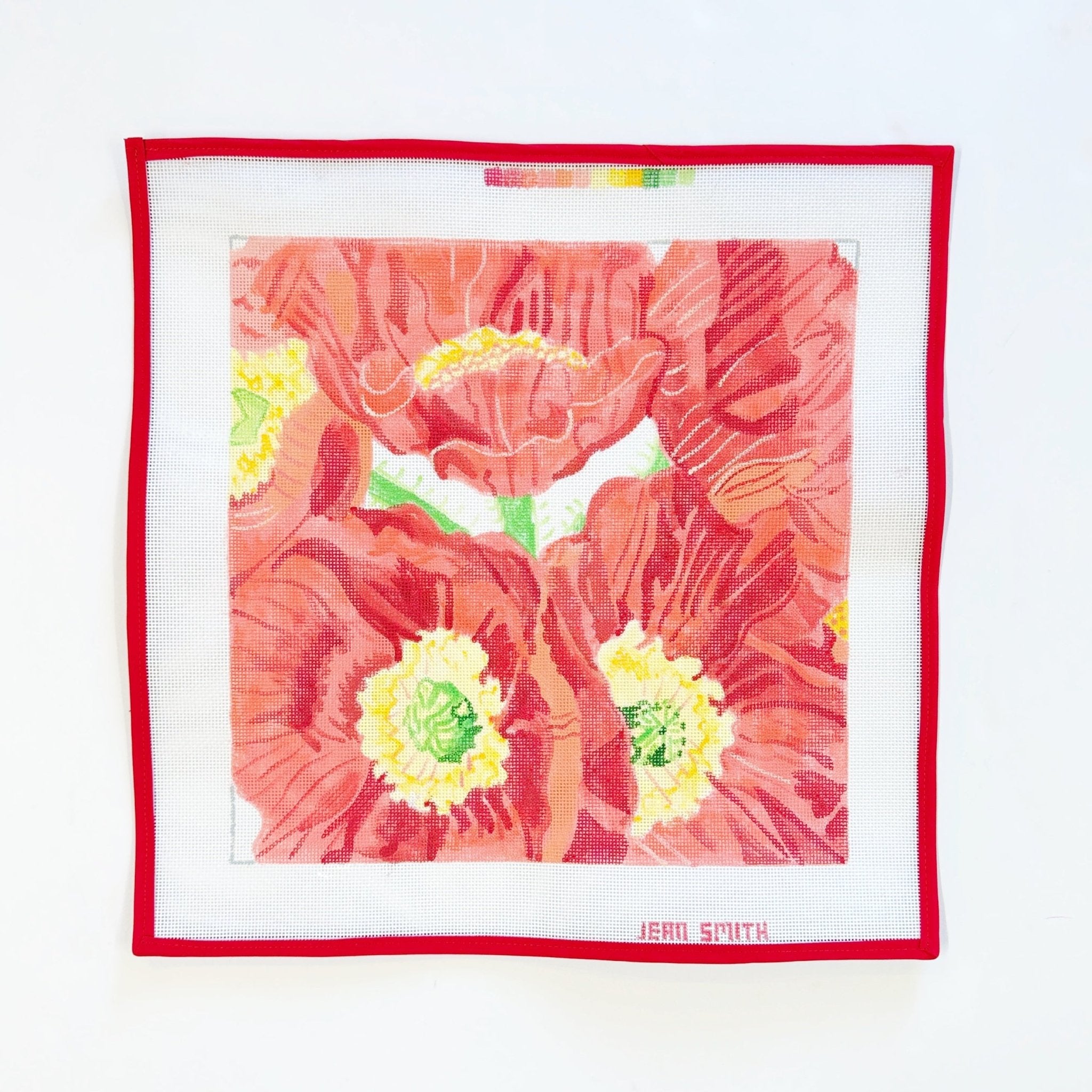 Poppy DazzleJean SmithCanvasThe Red Thread Atelier